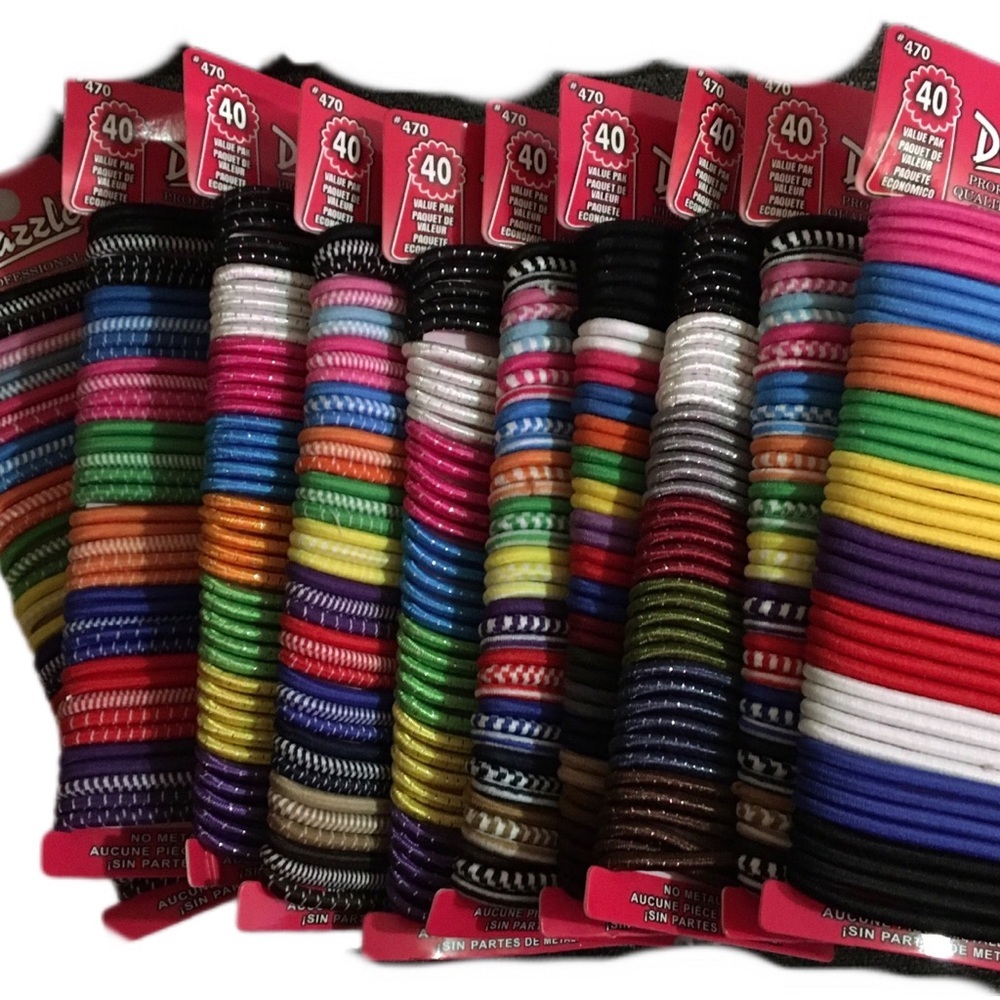 Colorful Hair Ties 3 packs